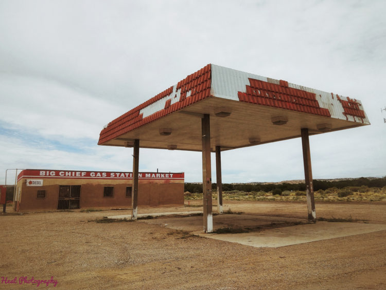 The Big Chief Gas Station Market is now used as a film set in movies and television.