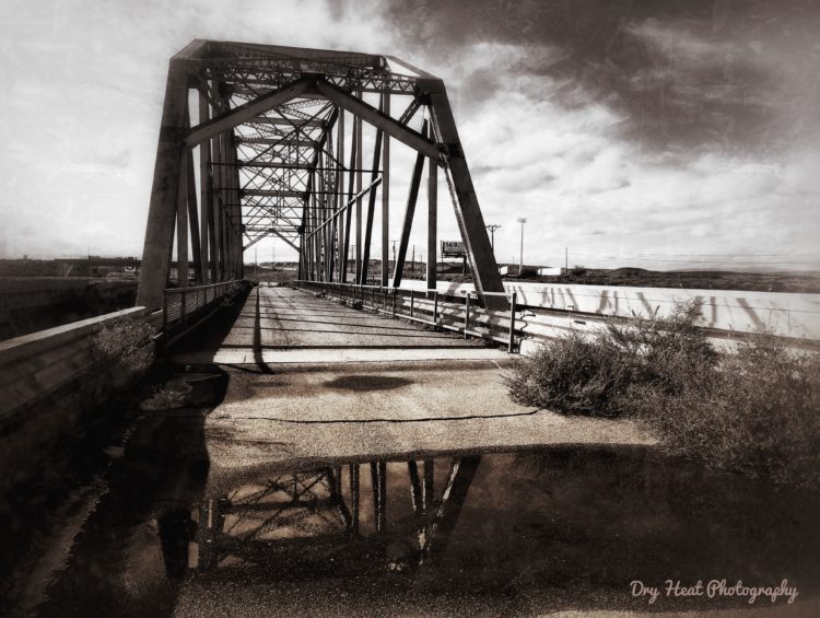 The Rio Puerco Bridge served travelers on Route 66 from 1933 until 1999.