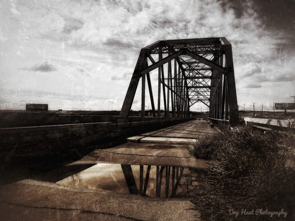 The Rio Puerco Bridge was decommissioned in 1999.