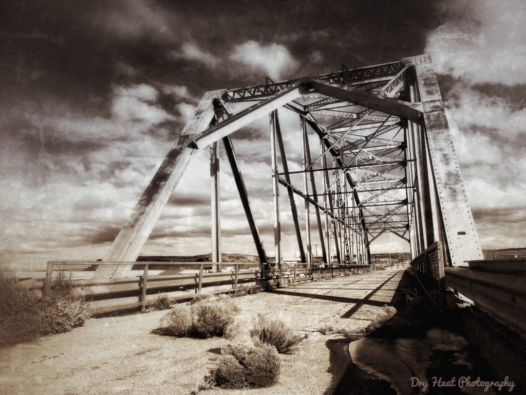 The Rio Puerco bridge was originally constructed in 1933.