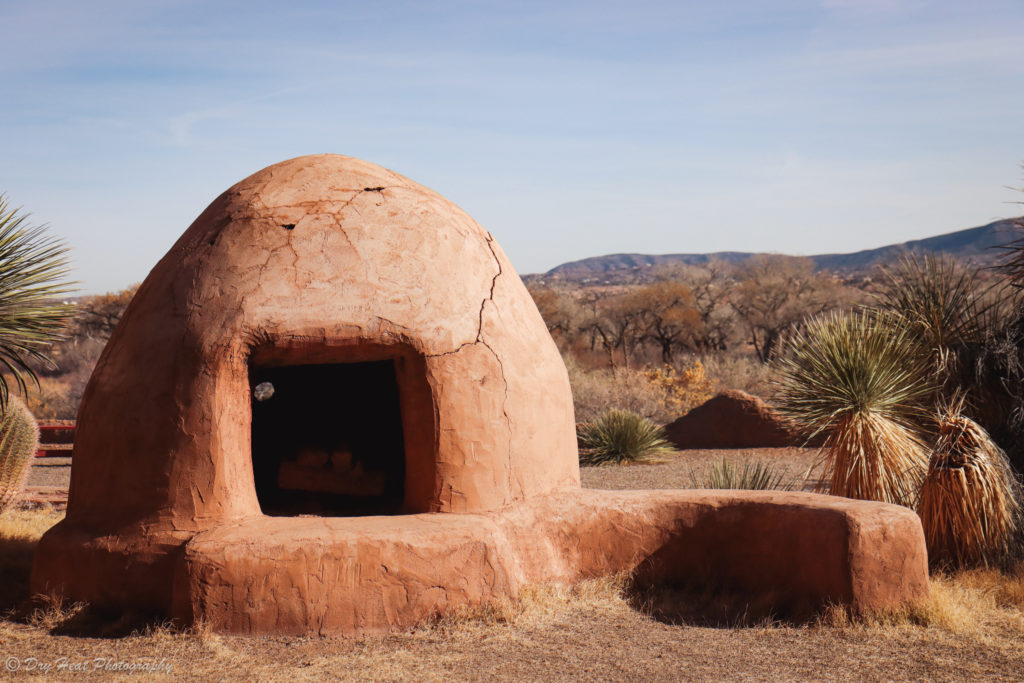 Bread oven at the Coronado Historic Site in Bernalillo, New Mexico.