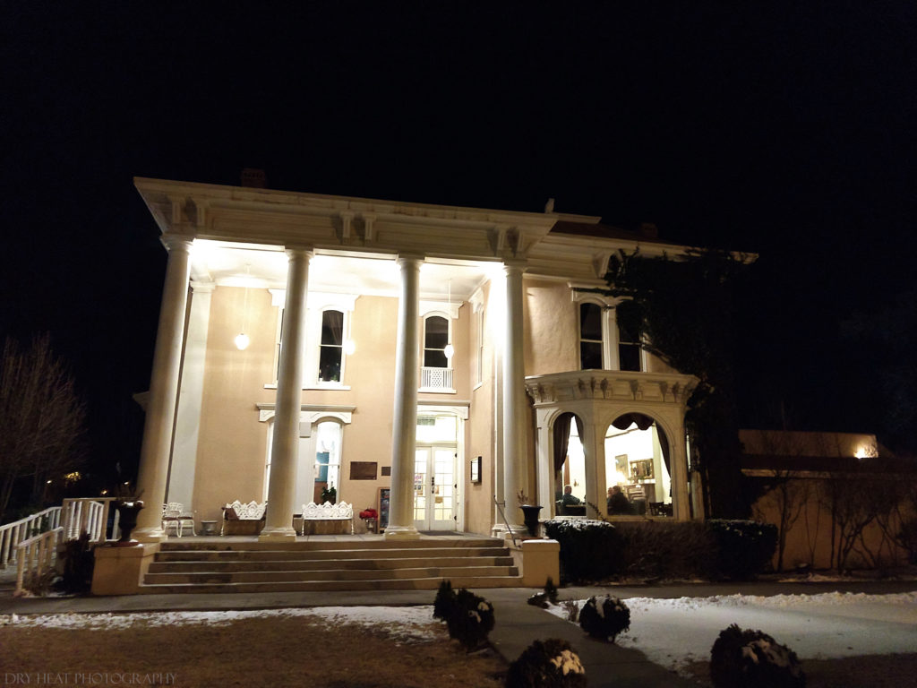 The Luna Mansion in Los Lunas, New Mexico.