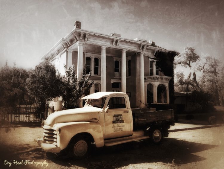 The Luna Mansion is a historic landmark in Los Lunas, New Mexico.