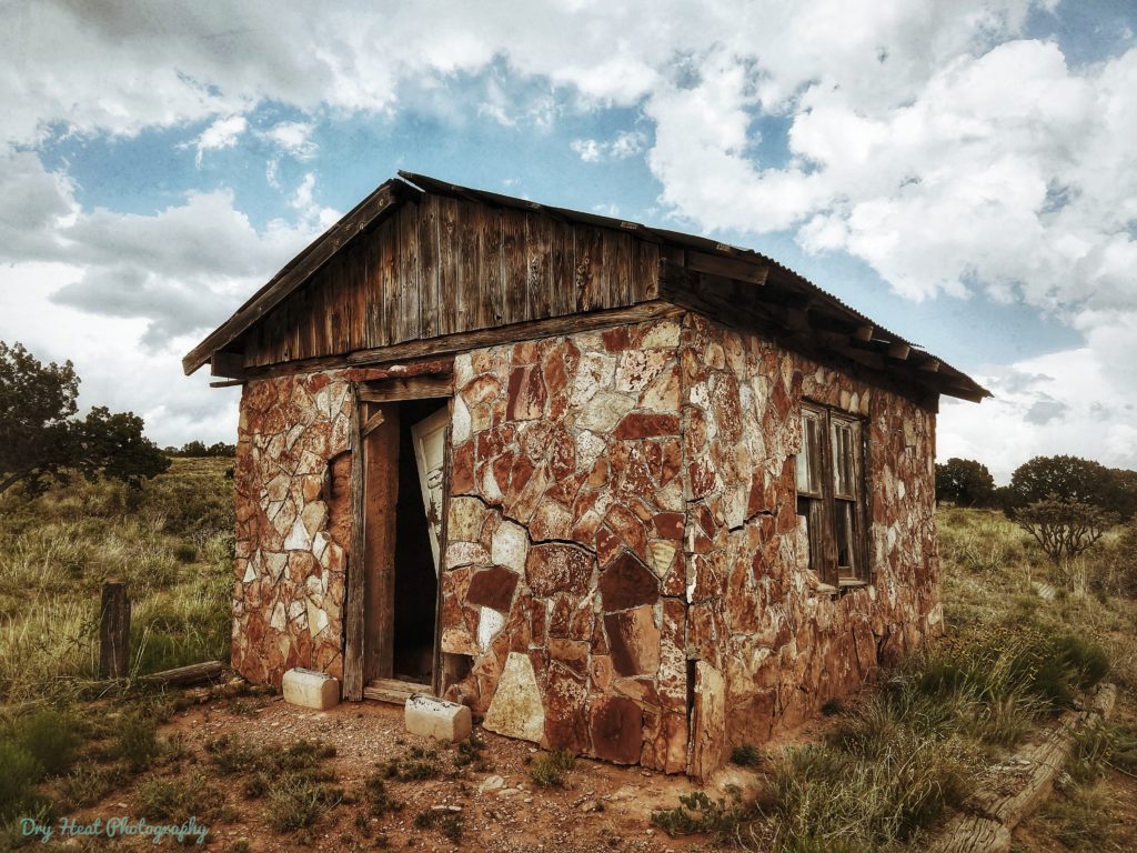 Abandoned house near the Abo ruins.