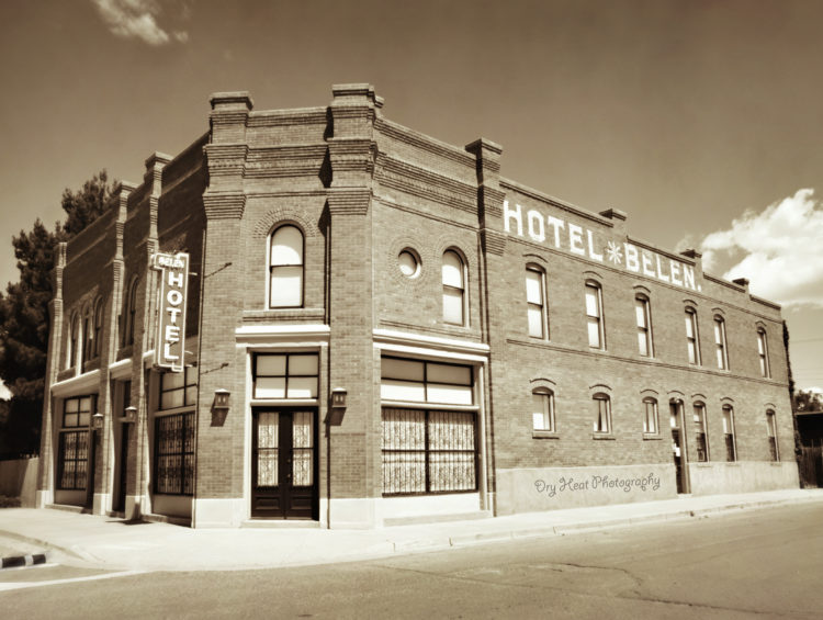 The historic Hotel Belen is now a private residence.