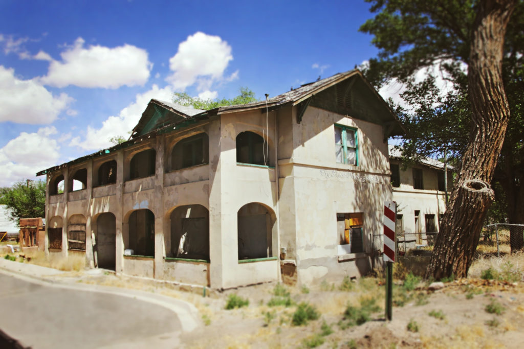 The Abandoned Kuhn Hotel in Belen, New Mexico is located on private property. Please do not trespass.