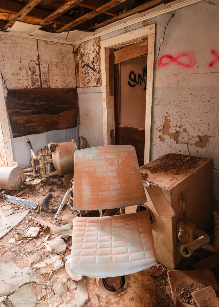 Abandoned house in the Route 66 ghost town of Cuervo, New Mexico.