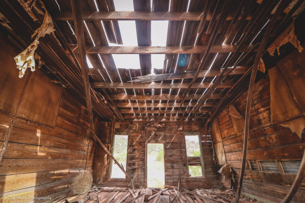 Abandoned house in the route 66 ghost town of Cuervo, New Mexico.