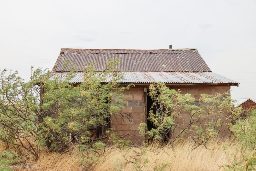 Abandoned house in the Route 66 ghost town of Cuervo, New Mexico.