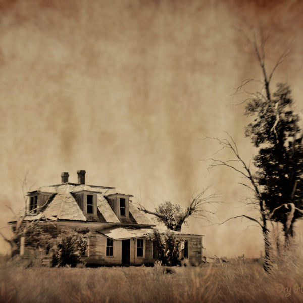 Abandoned Sears and Roebuck house in Estancia, New Mexico.