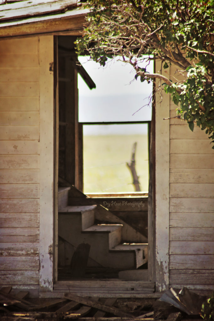 Abandoned Sears and Roebuck house in Estancia, New Mexico.
