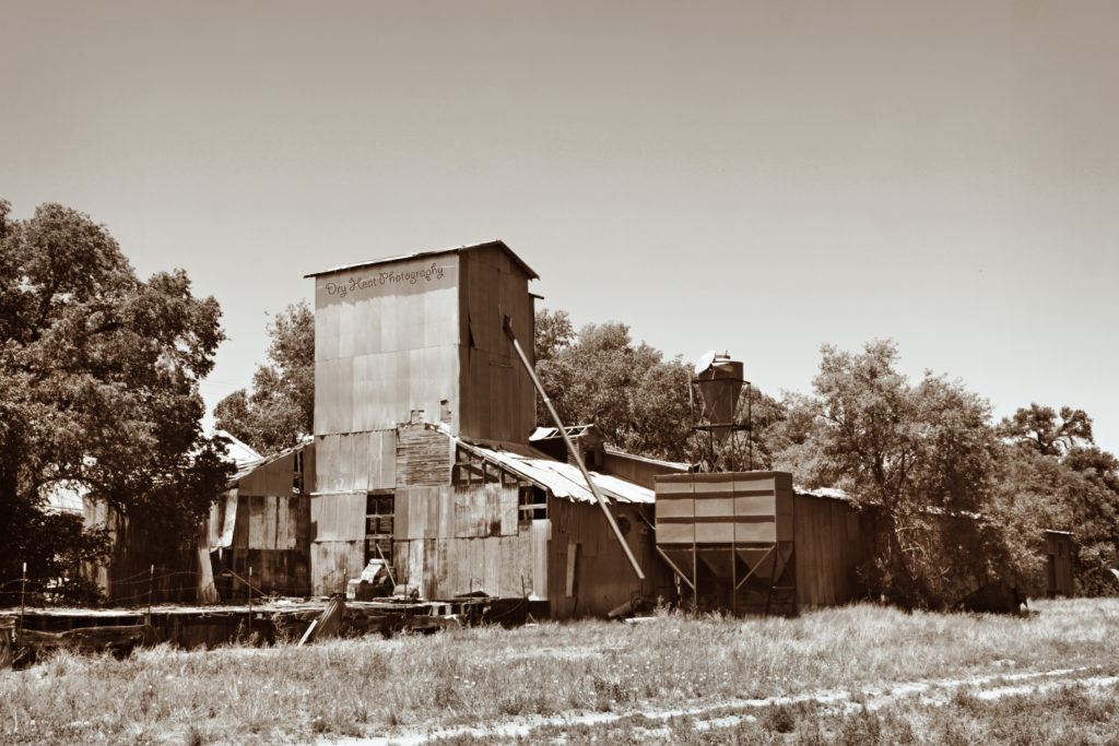 Abandoned Mill in Estancia, New Mexico.