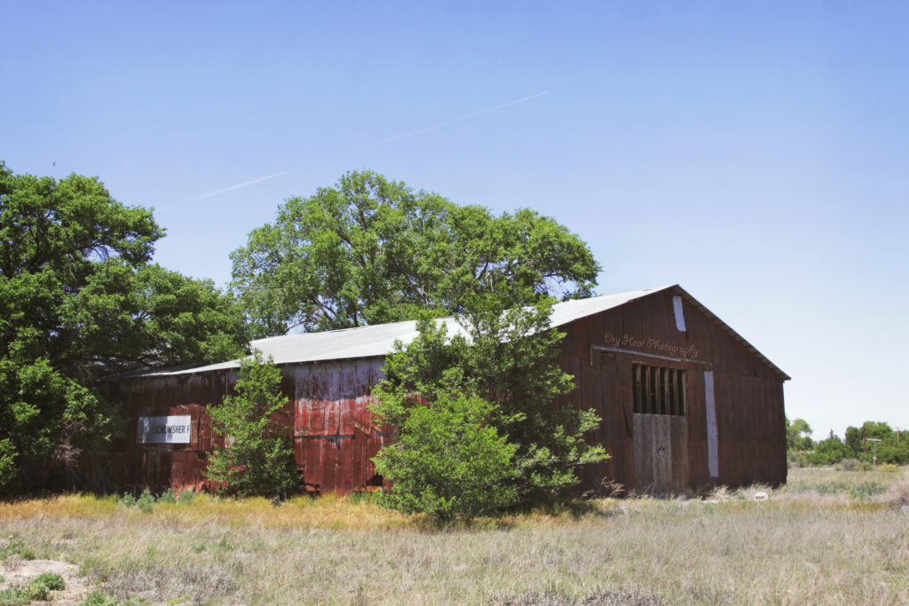 Abandoned barn in Estancia, New Mexico.