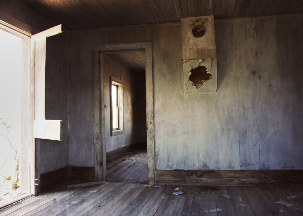 Abandoned house in Cedarvale, New Mexico.