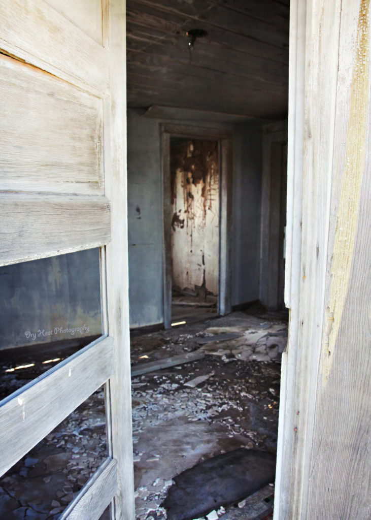 Abandoned house in Cedarvale, New Mexico.