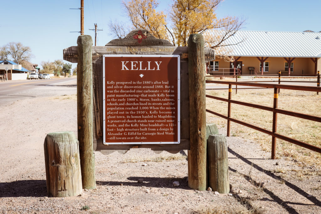 Kelly, New Mexico.