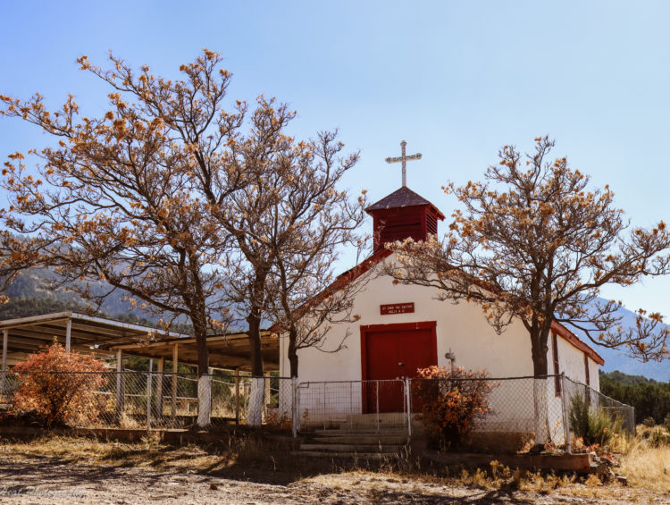 St. John The Baptist Church in Kelly, New Mexico.
