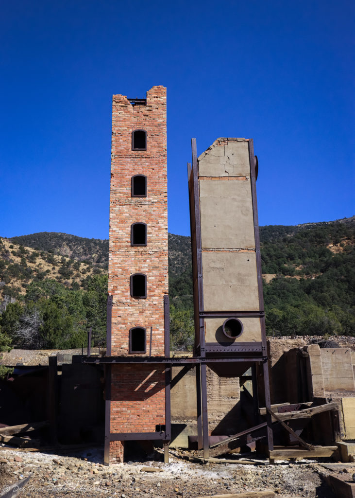 Abandoned mine in Kelly, New Mexico.