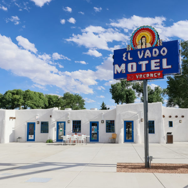 El Vado Motel on Route 66 in Albuquerque, New Mexico.